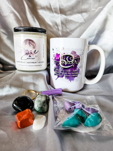 Cancer Zodiac Candle Gift Box